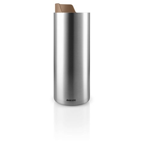 Drinkbeker Urban Thermos 350 ml Gerecycled Staal Mocca
