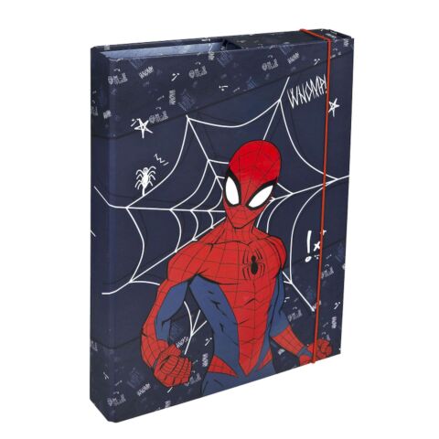 Spider-Man Notitieboek A4 met Elastiek