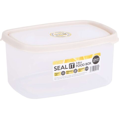 Opbergbox Seal It 3,8 liter Set van 2 Stuks