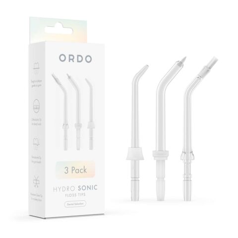 Hydro Sonic Opzetflos Dental Selection Set van 3 Stuks