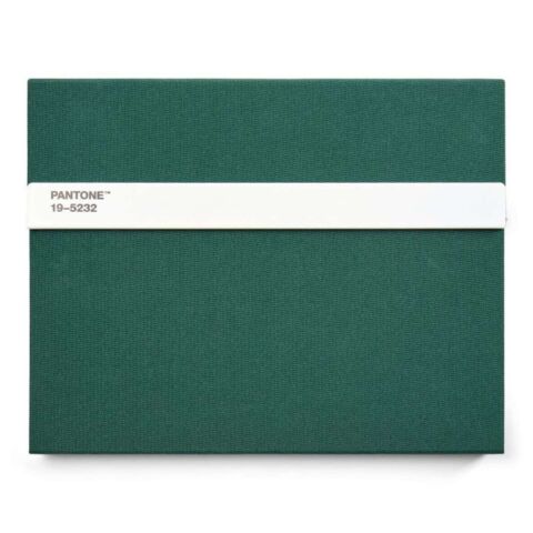 Notitieboek Gelinieerd met Potlood - Dark Green 567 C