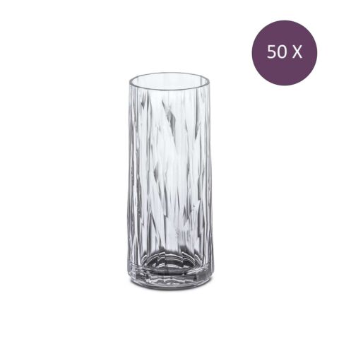 Superglas Club No. 03 Longdrinkglas 250 ml Set van 50 Stuks Luxury Light Grey