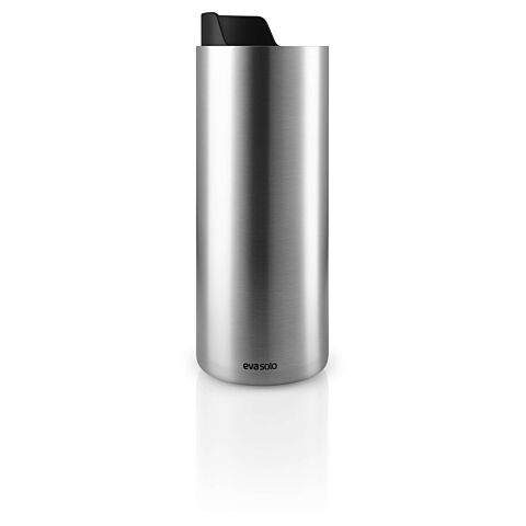 Drinkbeker Urban Thermos 350 ml Gerecycled Staal Black