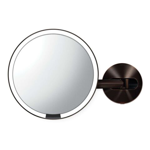 Spiegel met Sensor 20 cm 5x Vergroting Wandbevestiging Netstroom