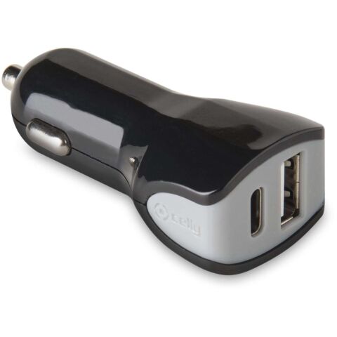 SmartCharge Autolader USB en USB-C 3,4A