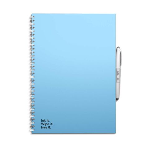 Hardcover Ringband Notebook A4 32p Sky Blue