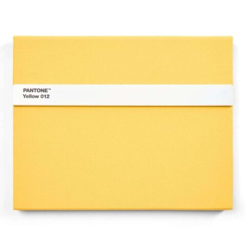 Notitieboek Gelinieerd met Potlood - Yellow 012 C