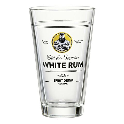 Spirits White Rum Drinkglas 330 ml