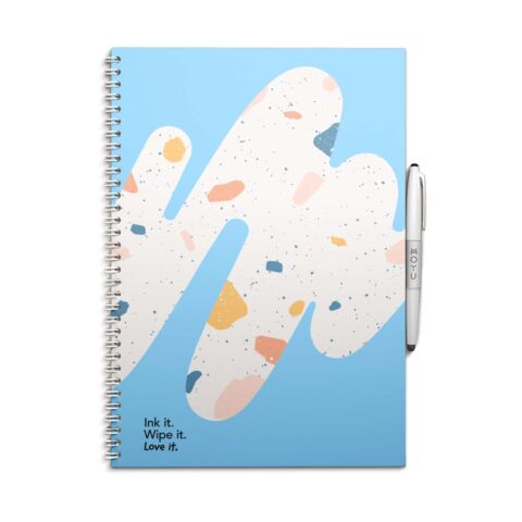 Hardcover Ringband Notebook A4 32p Rocky Ice