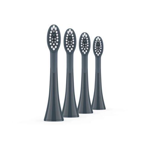 Sonic Opzetborstel Charcoal Grey Set van 4 Stuks