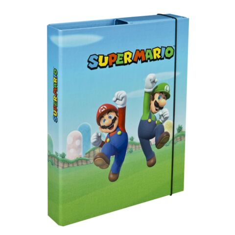 Super Mario Notitieboek A4 met Elastiek