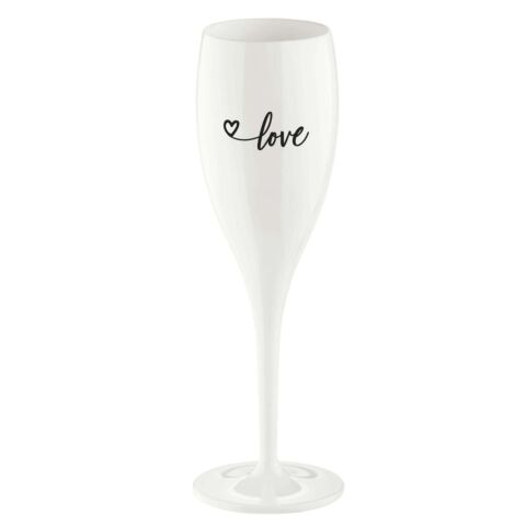 Superglas Cheers No. 1 Champagneglas Love 2.0