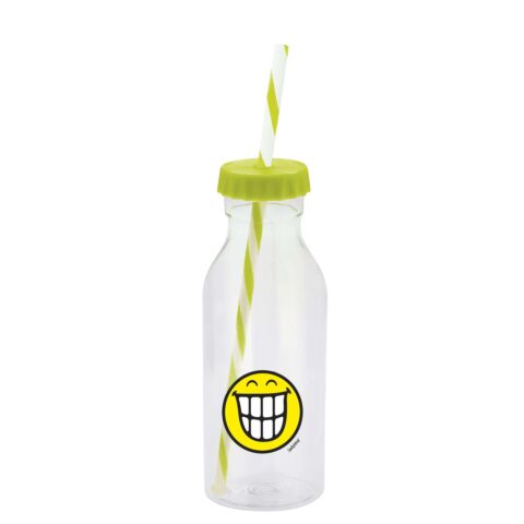 Smiley Soda Bottle 550 ml Emoticon Teeth