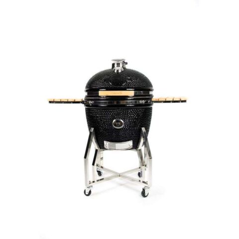 BBQ Kamado 24 Inch XXL Pro Set met Onderstel- Zijtafels en Hoes