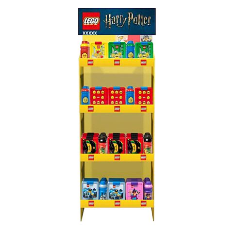 Vloerdisplay 1/4 Pallet Product Mix Iconic, Ninjago & Harry Potter