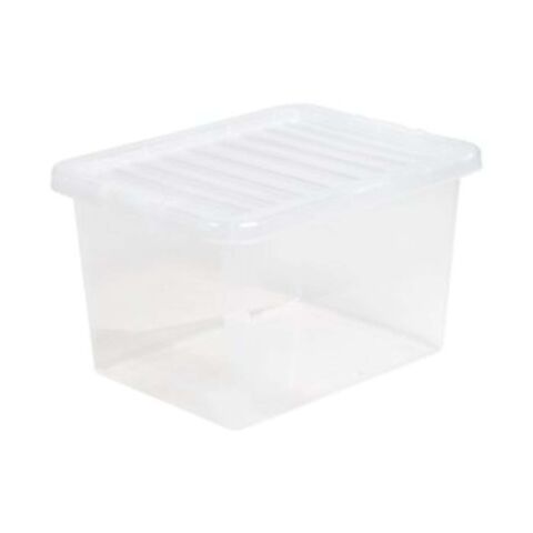Whitefurze Crystal box and lid 25L