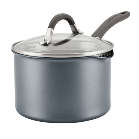 A1 Serie Steelpan met Afgietdeksel Ø 18 cm