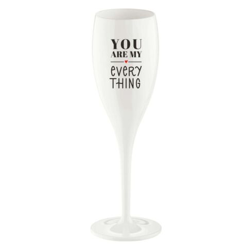 Superglas Cheers No. 1 Champagneglas You Are My Every Thing