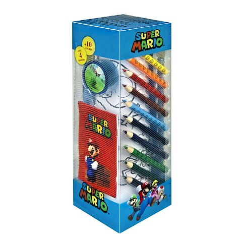 Super Mario Stationery Toren 35-Delig