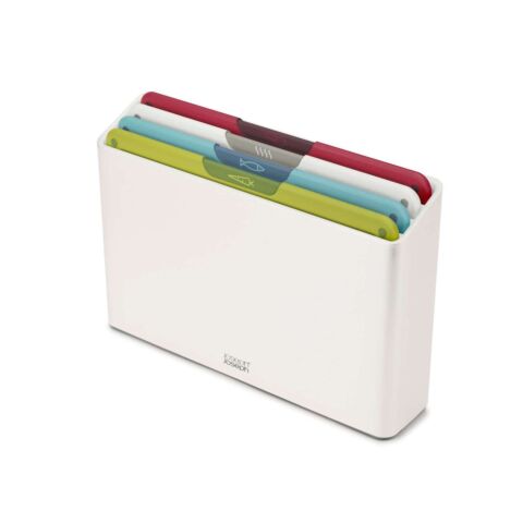 Giftset Folio Icon 4 Snijplanken in Houder Artic White