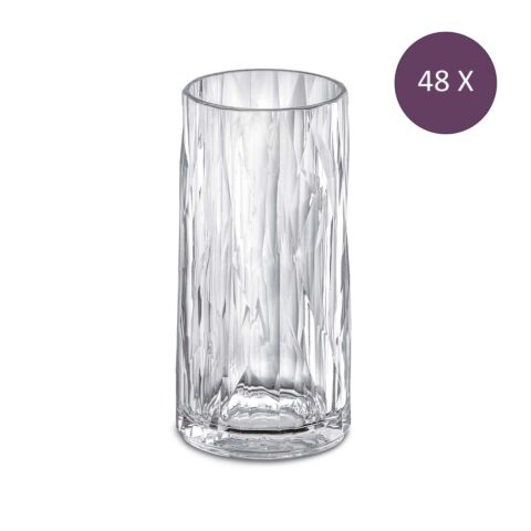 Superglas Club No. 08 Longdrinkglas 300 ml Set van 48 Stuks Luxury Light Grey