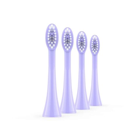 Sonic Opzetborstel Violet Set van 4 Stuks