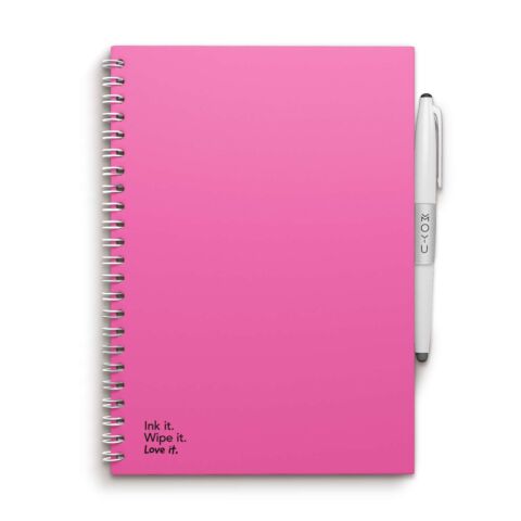 Hardcover Ringband Notebook A5 40p Passion Pink
