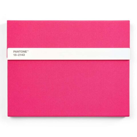 Notitieboek met Potlood - Dark Pink 213