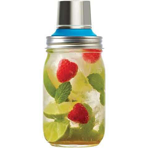 Herbruikbare & Universele Cocktail Shaker voor Mason Jars