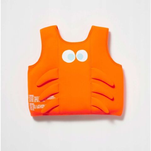 Kids Swimtime Zwemvest Sonny the Sea Creature Neon Orange 3-6 jaar