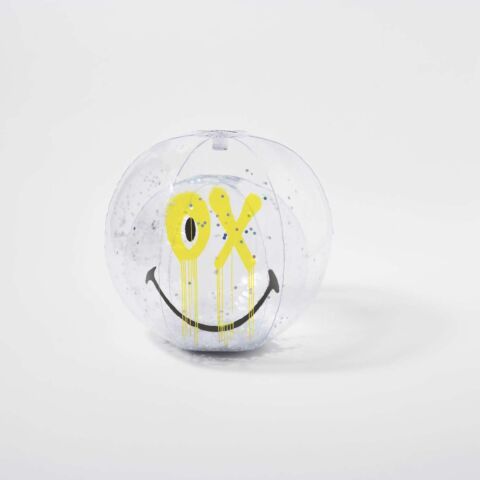 Smiley 50 Jarig Jubileum Opblaasbare 3D Bal