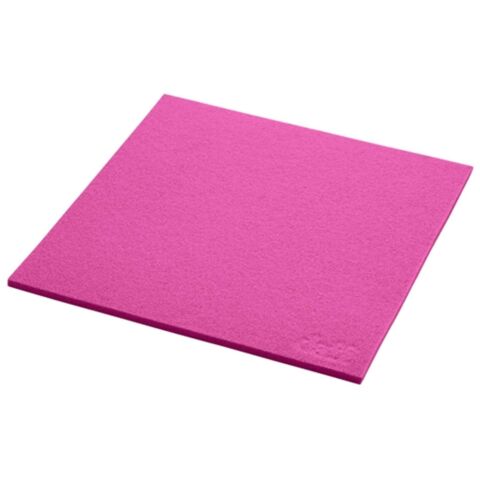 Onderzetter Vilt Vierkant 20 x 20 cm. Pink