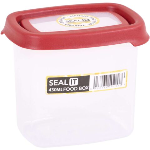 Opbergbox Seal It 430 ml Set van 4 Stuks