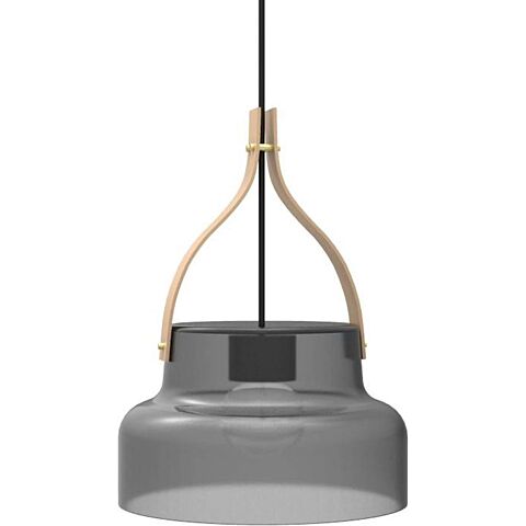 Hanglamp Mor Zwart/Transparant