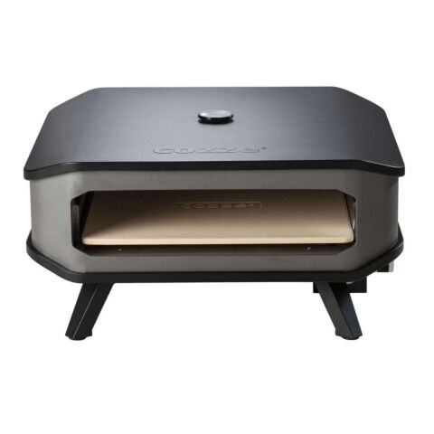 Pizza Oven Gas 17 Inch met Thermometer en Pizzasteen 30 Mbar 5.0 KW