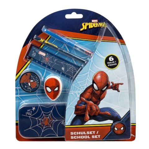 Spider-Man Schoolset 6-Delig
