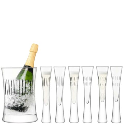 Moya Champagne Serveerset Set van 7 Stuks