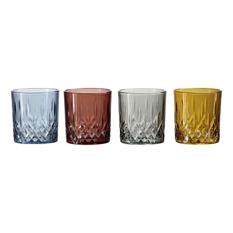 Catania Whiskyglas 330 ml Set van 4 Stuks