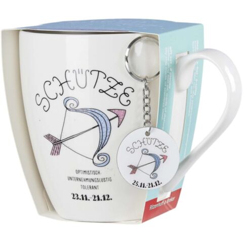 Astro Jumbo Mok met Hanger 650 ml Boogschutter