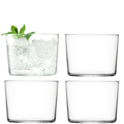 Gio Tumbler Glas 220 ml Set van 4 Stuks