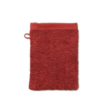 Ladessa Washandje Camine Red 15x21 cm Set van 3 Stuks