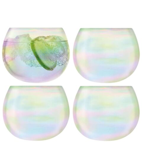 Bubble Balloon Glas 680 ml Set van 4 Stuks