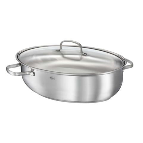 Elegance Braadpan met Glazen Deksel 8 liter