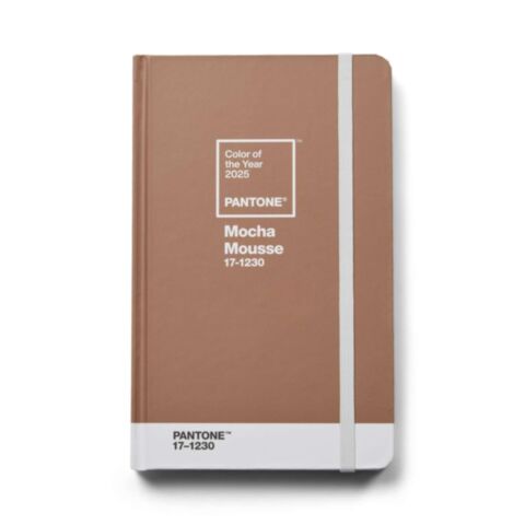 Notitieblok Medium - Mocha Mousse 17-1230 - COY 2025