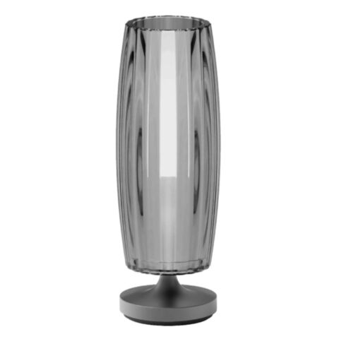 Hari Lamp H 18 cm Waves Gun Metal