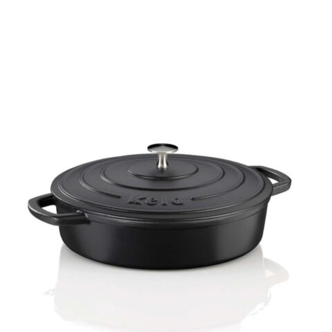 Calido Braadpan met Deksel Rond 3,2 liter