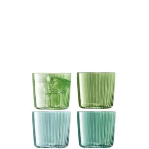 Gems Tumbler Glas 310 ml Set van 4 Stuks Assorti