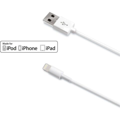 Kabel USB USB-Lightning 1m Slim