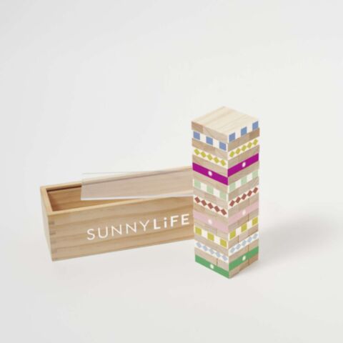 Games Wooden Jenga Reisset Majorelle