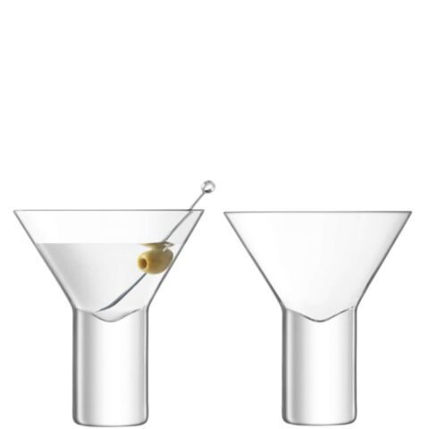 Vodka Cocktailglas 240 ml Set van 2 Stuks